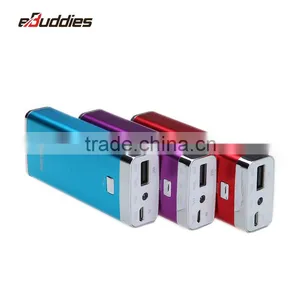Promotional Metal 5200mah Single 18650 Battery Power Bank, Portable Chargers With LED Indicator thumbnail-4