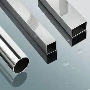 ASTM A312 304 316 316L 310S 430 904L 2205 N06600 Duplex Steel Polished Seamless Stainless Steel Round Square Rectangular Pipe thumbnail-1
