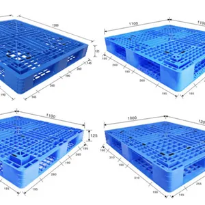 Plastic Pallets With Fire-Resistant Additives for Chemical Industry Use thumbnail-5