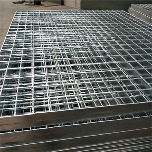 Factory Direct Supply Hot Dip Galvanized Steel Grating Heavy Duty Welded Metal Bar Grating for Industrial Floor and Trench thumbnail-3