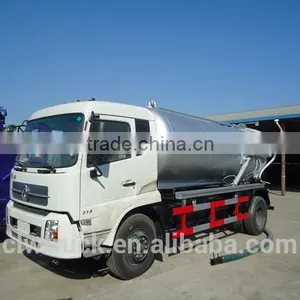 Factory Sale 8 Ton Sewage Sucking and Sewer Jetting Truck thumbnail-3
