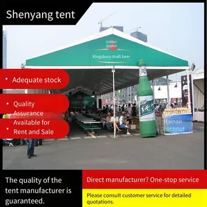 Tents and Event Marquees, Wedding Marquees, Rental of Matching Glass Walls, Fabric Drapes, and Carpets. One-stop Service thumbnail-1