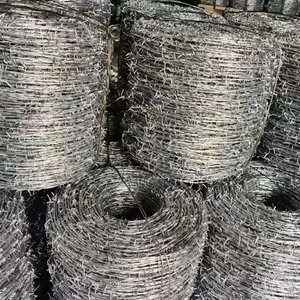 High Quality Galvanized Barbed Wire Fencing for Farm and Agricultural Security thumbnail-4