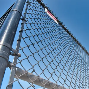 Sports Court Galvanized Frame High Strength Welded Wire Mesh Fencing Weather Resistant Outdoor Sports Barrier Basketball Tennis thumbnail-1
