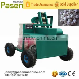 Cheap Price and Very Useful Garlic Tail and Stem Cutting Machine/garlic Processing Machine/garlic Root Cutting Machine thumbnail-1