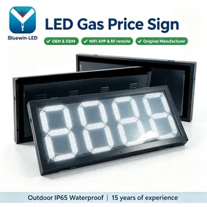 Big 4digits Led Display Shenzhen Bluewinled Electronic Technology Digital LED 7-Segment Gas Station Price thumbnail-1