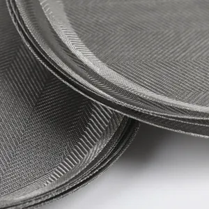 Reusable French Press Coffee Filter Disc 304 Stainless Steel 100 Micron Mesh 75mm thumbnail-2