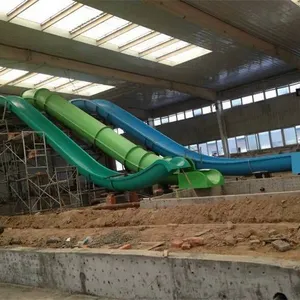 Large Water Park Slides, Directly Supplied by the Manufacturer. Suitable for Parks and Scenic Areas. Fiberglass Water Slides thumbnail-4