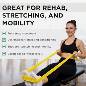 Latex Band Resistance Band Fitness Yoga Auxiliary Belt Resistance Bands , Elastic Bands for Exercise & Physical Therapy, Strength Training for Upper thumbnail-3