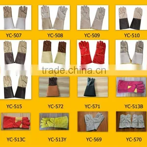 Cow Split Leather Welding Gloves With Jersy Lining thumbnail-1