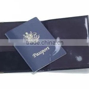 Transparant PVC Passport Holder thumbnail-1
