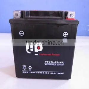 Maintenance Free Motorcycle Battery YTX7-BS 12V 7Ah thumbnail-1