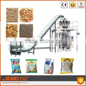 JOIE JEV-420G Automatic Vertical FFS Small Snack Food Plantain Pringles Crisps Packaging Machine Withmultihead Weigher thumbnail-1