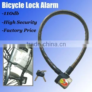 Waterproof Alarm Bicycle Lock thumbnail-1