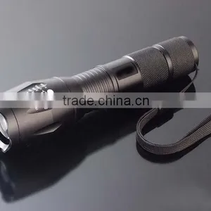 New Arrival E T6 2000Lumens High Power LED 17 Torches Zoomable LED Flashlights Torch Light thumbnail-1