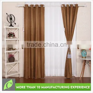Shaoxing Textile Polyester Factory Wholesale Decor Curtains thumbnail-1