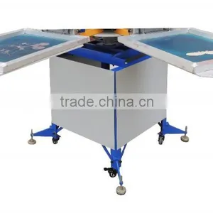 Custom 6 Color 6 Station Screen Printing Machine With Micro Registration thumbnail-3