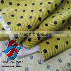 16 Wale Printed Corduroy Fabric for Sofa,Corduroy Manufacturer thumbnail-1