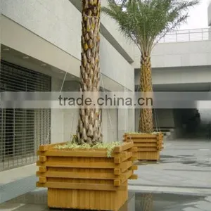 High Quality Anti-skidding Corrosion-resistant Wood Plastic Composite Garden Flower Box thumbnail-1