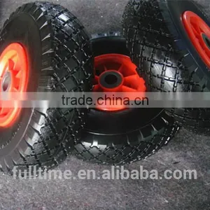 High Quality Manufacturer 240mm Pneumatic Wheel thumbnail-2