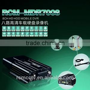 1080P Dual Camera With 8CH HDD Hiden Camera Mobile DVR With GPS Tracking System thumbnail-4