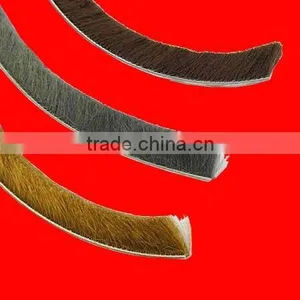 9*5mm Wool Pile Weather Strip for Seal Door Window thumbnail-4