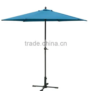 8.5 Feet Steel Frame Promotion Market Umbrella Best Selling Cheap Umbrella thumbnail-4