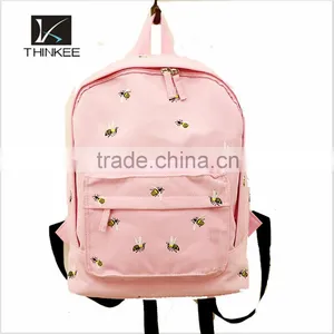 Colorful Backpack Canvas Clear Backpack School Backpack thumbnail-1