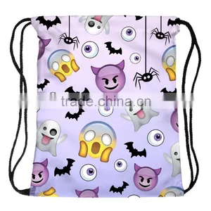 High Quality 3D Printed Custom Produce Children Drawstring Bag thumbnail-6