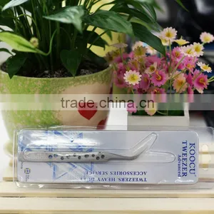 Koocu Stainless Steel Curved Tweezer thumbnail-2
