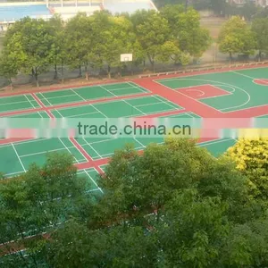 Single-component PU Material for Outdoor Badminton Court thumbnail-1