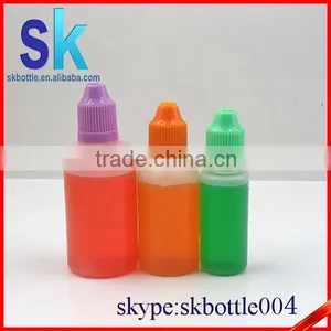 20ml 30ml 50ml pe Plastic Bottle With Childproof Cap for e Liquid Oil Supplier's Choice thumbnail-1