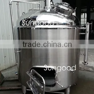 Sungood 7bbl/10bbl/15bbl/20bbl/30bbl Steam Heating Mash Lauter Tun With VSD Mixer/Rakes/Plow thumbnail-2