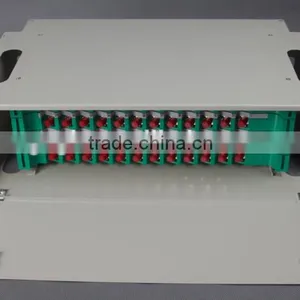 Best Fiber Optic Distribution Frame ODF With Adaptor For 12,24,48,72,96,144 Cores thumbnail-3
