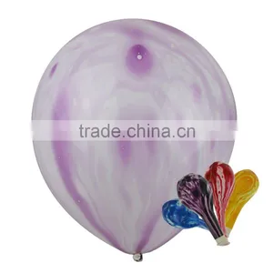 Fire Pattern Latex Balloon Purple Cloudy Balloon Gift for Children thumbnail-1