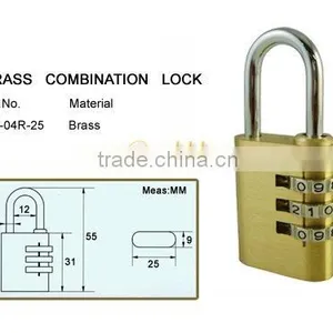 Combination Code Lock CB-04R-25 thumbnail-1