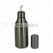 Customized Oil Bottles Stainless Steel Vinegar Drizzler Cruets thumbnail-1