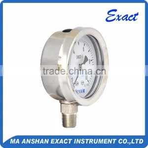 All Stainless Steel Ammonia Pressure Gauge for NH3 thumbnail-1