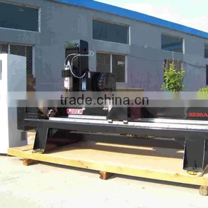 Multi-heads Stone Columns Engraving Machine /four-axis Linkage/8 Spindles/AC Servo/4th Control System thumbnail-4