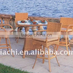 PE RATTAN Bar Chair thumbnail-1