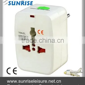 36185# All-in-One Travel Power Plug Adapter for US, UK, EU, AU Quality Choice thumbnail-1