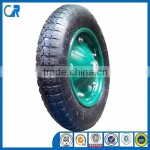 Cheap Wheel Barrow Nylon Inflatable Air Tyre 3.00-8 thumbnail-3