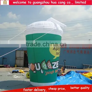 New Style Advertising Inflatable Drinking Model / Inflatable Drink Replica for Promotion thumbnail-1
