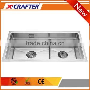 Factory Direct Sales Double Bowl Undermount Kitchen Functional Sink thumbnail-1