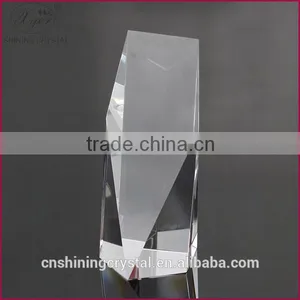 3D Lasered Crystal Blank Block thumbnail-1