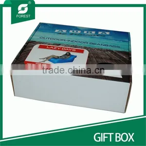 CUSTOM PRINTING PAPER GIFT BOX WITH PLASTIC HANDLE Quality Choice thumbnail-2
