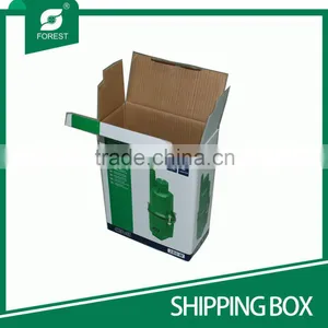HIGH QUALITY CORRUGATED SHIPPING CARTONS FOR PACKING ENGINE WITH COLORFUL PRINT thumbnail-1