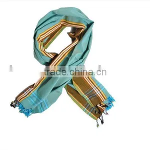 Stripped Kikois Kikoy 100% Cotton Towel . Cotton Pareo . Beach Pareo thumbnail-1