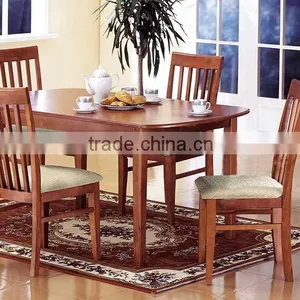 Hot Sell in Made in China Cheap High Qunlity Folding Solid Wood Dining Room Furniture Table and Chair thumbnail-1