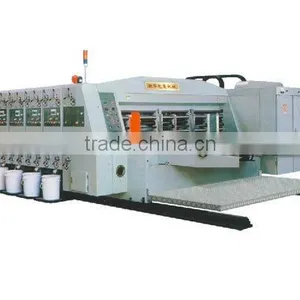 2016 New Type of Flexo 4 Colors Prining Slotting Die Cutting Machine for Car thumbnail-1
